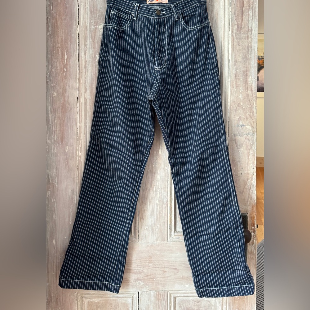 JEM (aka Lykke Wullf) CG Jeans in Striped Hickory size 4 - Picture 5 of 11